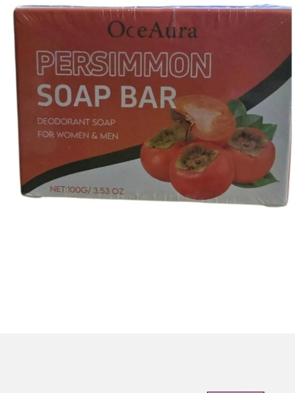 Persimmon Hand Soap Bar — Bright Orange Nourishing Cleanse